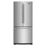 Maytag - 30-Inch Wide French Door Refrigerator - 20 Cu. Ft. - Fingerprint Resistant Stainless Steel