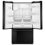 36- Inch Wide French Door Refrigerator with PowerCold Feature - 25 Cu. Ft.