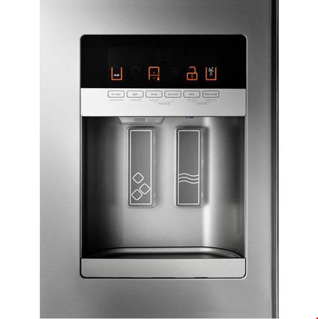 36- Inch Wide French Door Refrigerator with PowerCold Feature - 25 Cu. Ft.