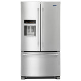 Maytag - 36- Inch Wide French Door Refrigerator with PowerCold Feature - 25 Cu. Ft. - Fingerprint Resistant Stainless Steel