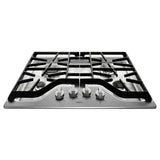 Maytag - 30-inch Wide Gas Cooktop with Power? Burner - Stainless Steel