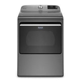 Maytag - 7.4 Cuft Gas Dryer W/Hamper - Metallic Slate