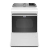 Maytag - 7.4 Cuft Gas Dryer W/Hamper - White