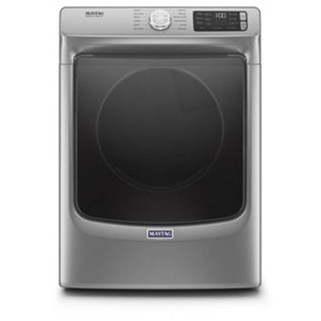 Maytag - 7.4 Cu. Ft., 12 Cycles, 5 Options, 4 Temperatures, Extra Power Button, Steam, Wrinkle Prevent, Mct - Metallic Slate