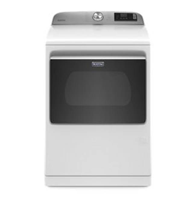 Maytag - 7.4 Cuft Gas Dryer, Steam, Wifi - White