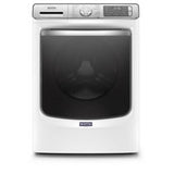 Maytag - 5.0 Cu. Ft., 14 Cycles, 13 Options, 5 Temperatures, 1200 Rpm, Heater, Steam, 24 Hr. Fresh HoldÃ¢, Extra Power Button, Optimal Dose Dispense - White