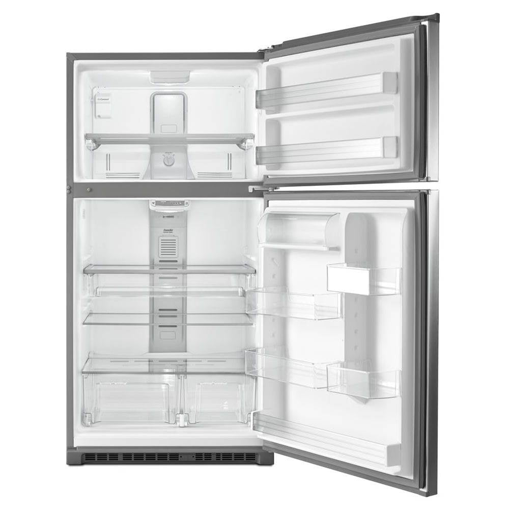 33-Inch Wide Top Freezer Refrigerator with EvenAir? Cooling Tower- 21 Cu. Ft.