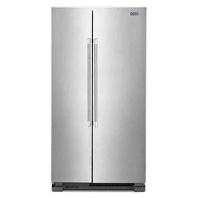 Maytag - 25'' Nd Sxs - Fingerprint Resistant Stainless Steel