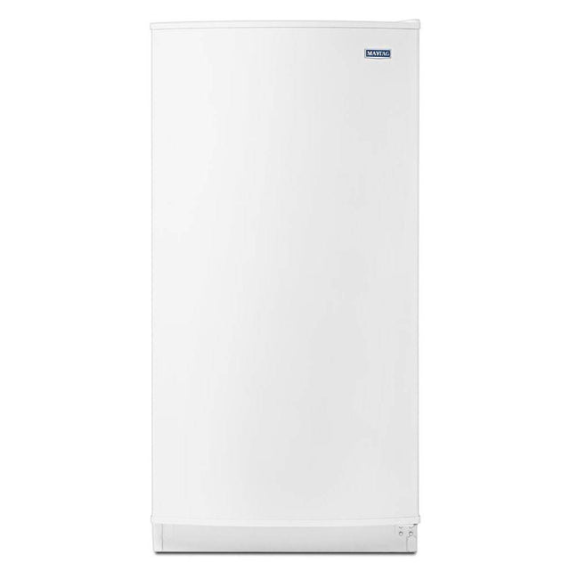 Maytag - 16 cu. ft. Frost Free Upright Freezer with FastFreeze Option - White