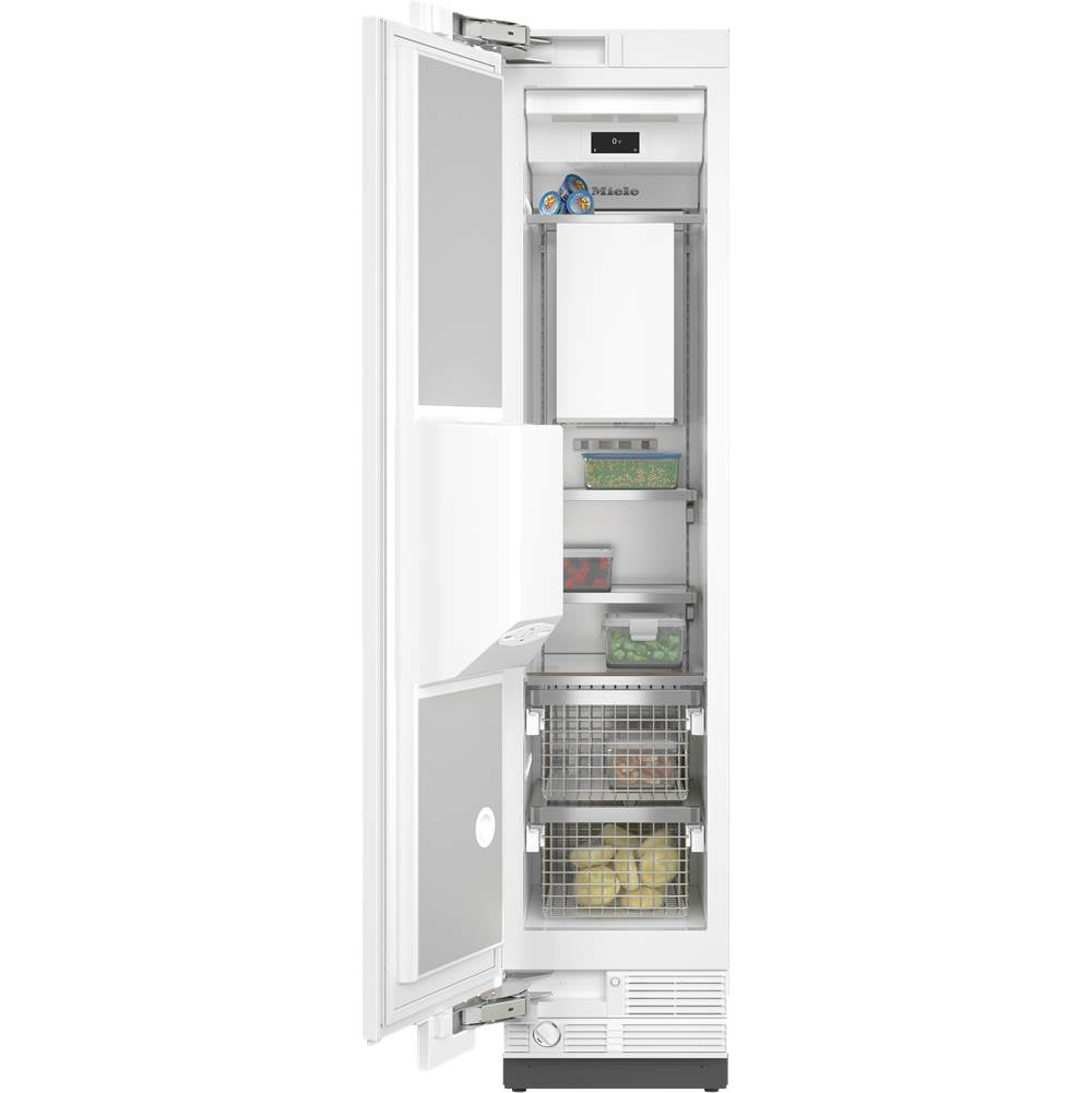 Miele - F 2472 Vi - 18'' MasterCool All Freezer Panel Ready Exterior Dispenser LH