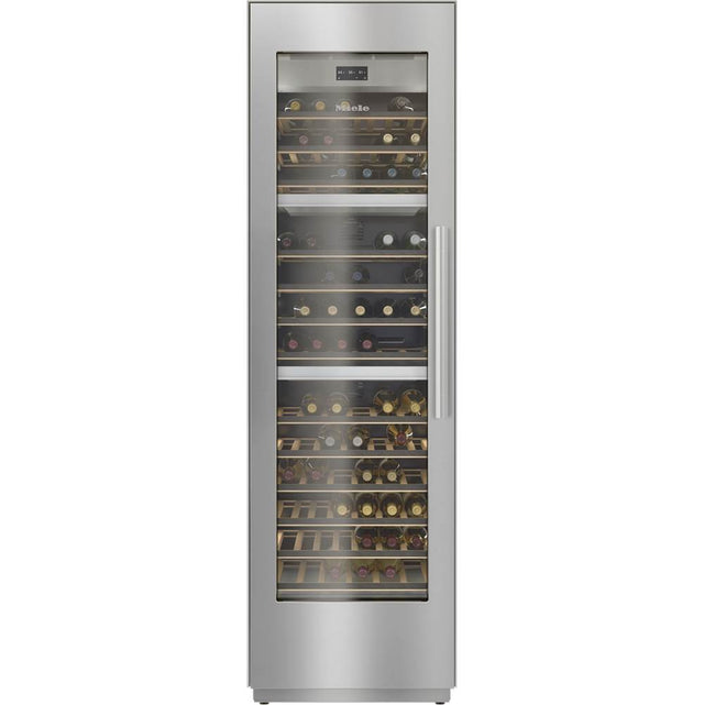 Miele - KWT 2612 SF - 24'' MasterCool Wine Unit (Clean Touch Steel) LH