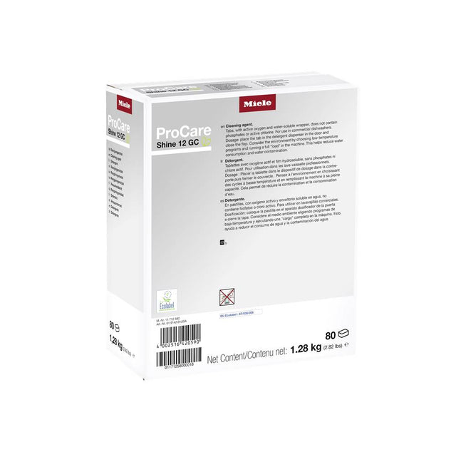 Miele - ProCare Shine 12 GC - 80 Tablets