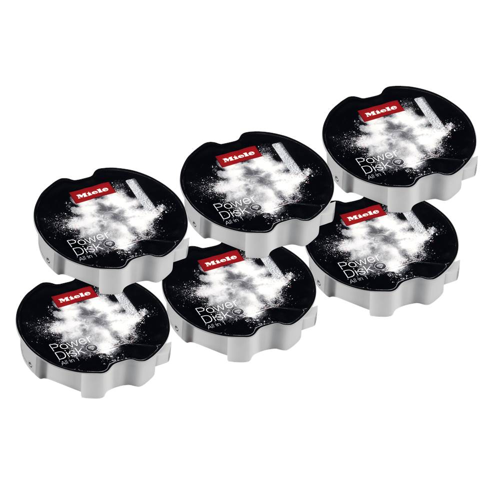 Miele - Powerdisk All in 1. Supply Set 6x Detergent for Dishwashers With Autodos