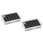 Miele - Reactivatable Longlife Airclean Charcoal Filter for Miele Das 2x20, Das 4x20, and Das 4x30 Recirculation Hoods
