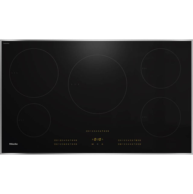 Miele - KM 7740 FR - 36'' Induction Cooktop (Black) - Black