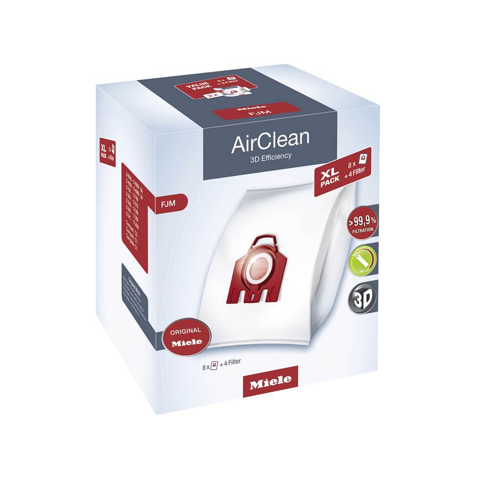 Miele - AirClean 3D XL-Pack FJM 8 bags