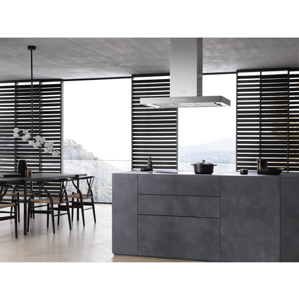 PUR 98 D - 36'' Island Hood (Stainless Steel)