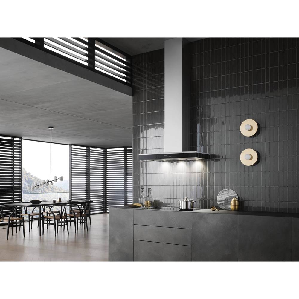 DA 6698 W Puristic Edition 6000 - 36'' Chimney Wall Hood 625 CFM (Stainless Steel)