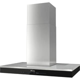 Miele - DA 6698 D Purist. Ed.6000 - 36'' Puristic Island Hood (Stainless Steel) - Stainless Steel