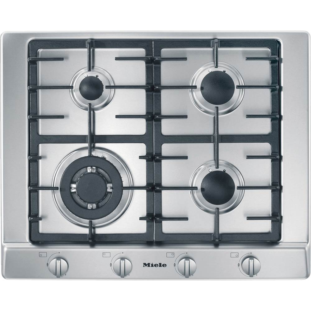 Miele - KM 2012 - 24'' Cooktop Gas stainless steel