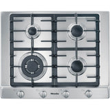 Miele - KM 2012 - 24'' Cooktop Gas stainless steel
