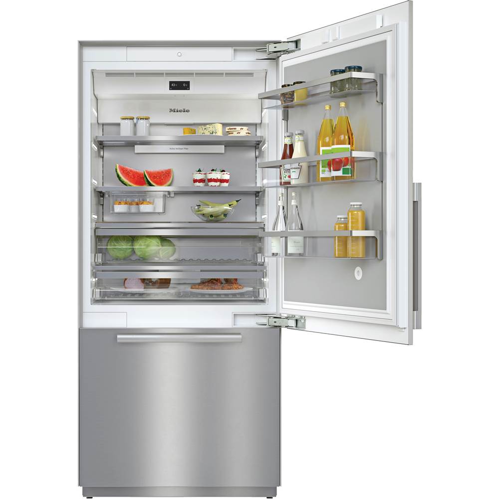 Miele - KF 2902 SF - 36'' MasterCool Bottom RH Mount (Clean Touch Steel)