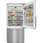 Miele - KF 2902 SF - 36'' MasterCool Bottom RH Mount (Clean Touch Steel)