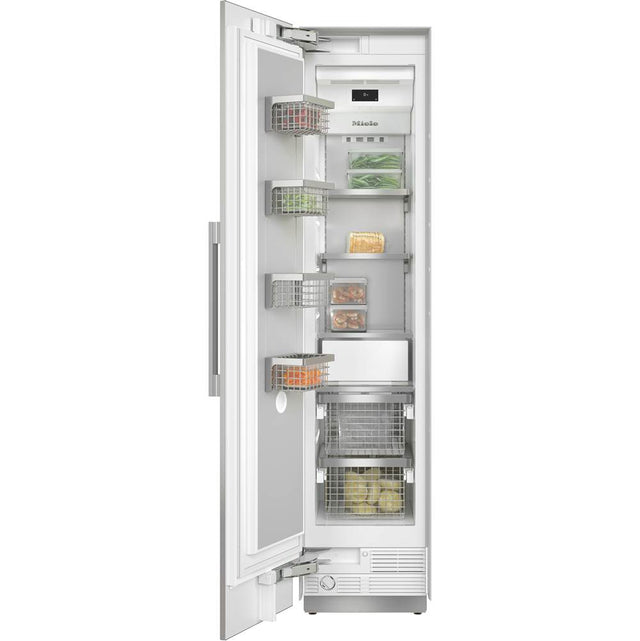 Miele - F 2412 SF - 18'' MasterCool All Freezer (Clean Touch Steel) LH