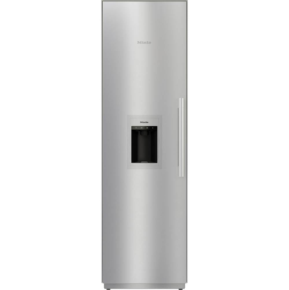 Miele - F 2672 SF - 24'' MasterCool All Freezer (Clean Touch Steel) Exterior Dispenser LH