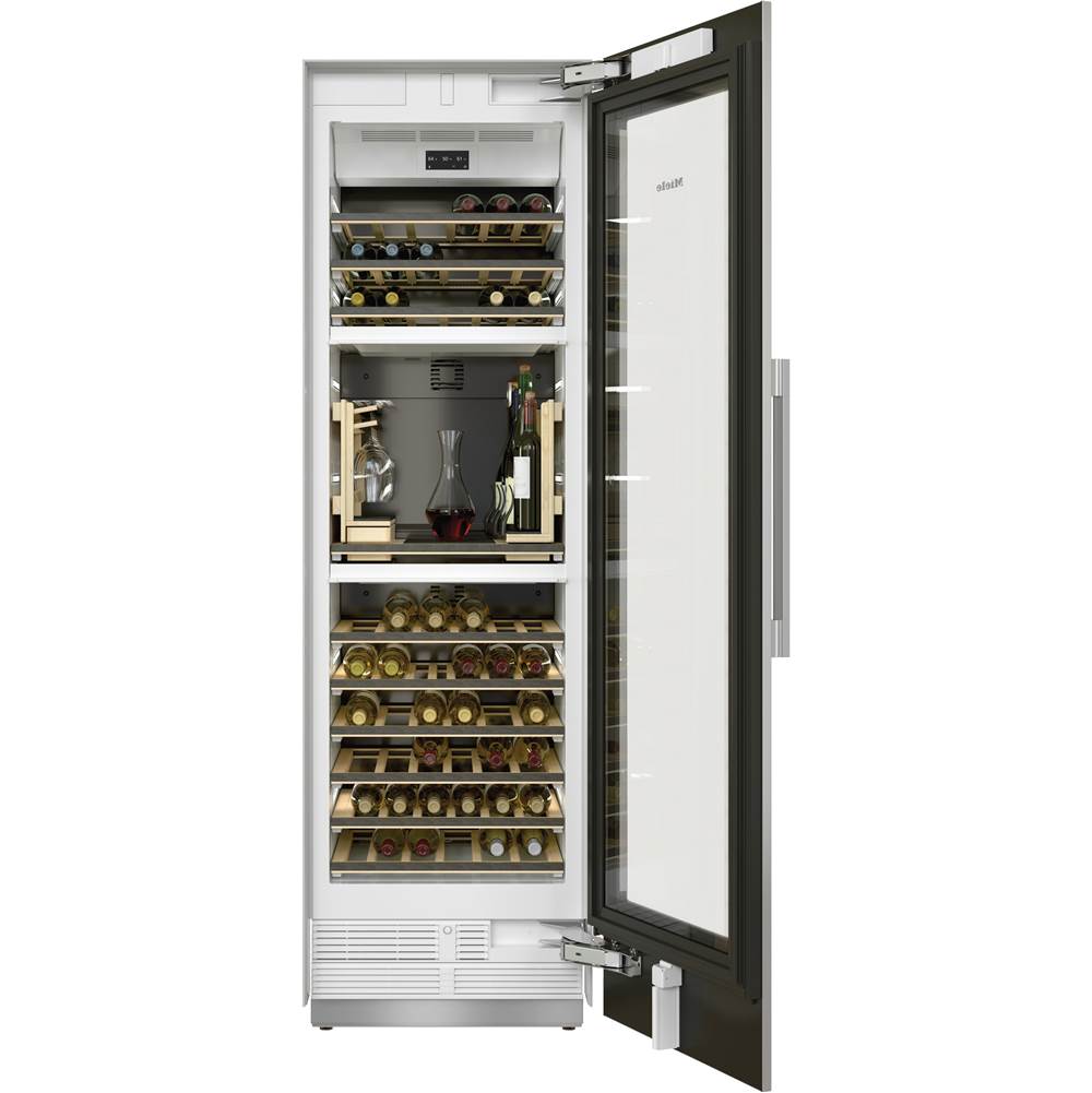 KWT 2662 SFS - 24'' MasterCool Wine Unit Sommelier (Clean Touch Steel) RH