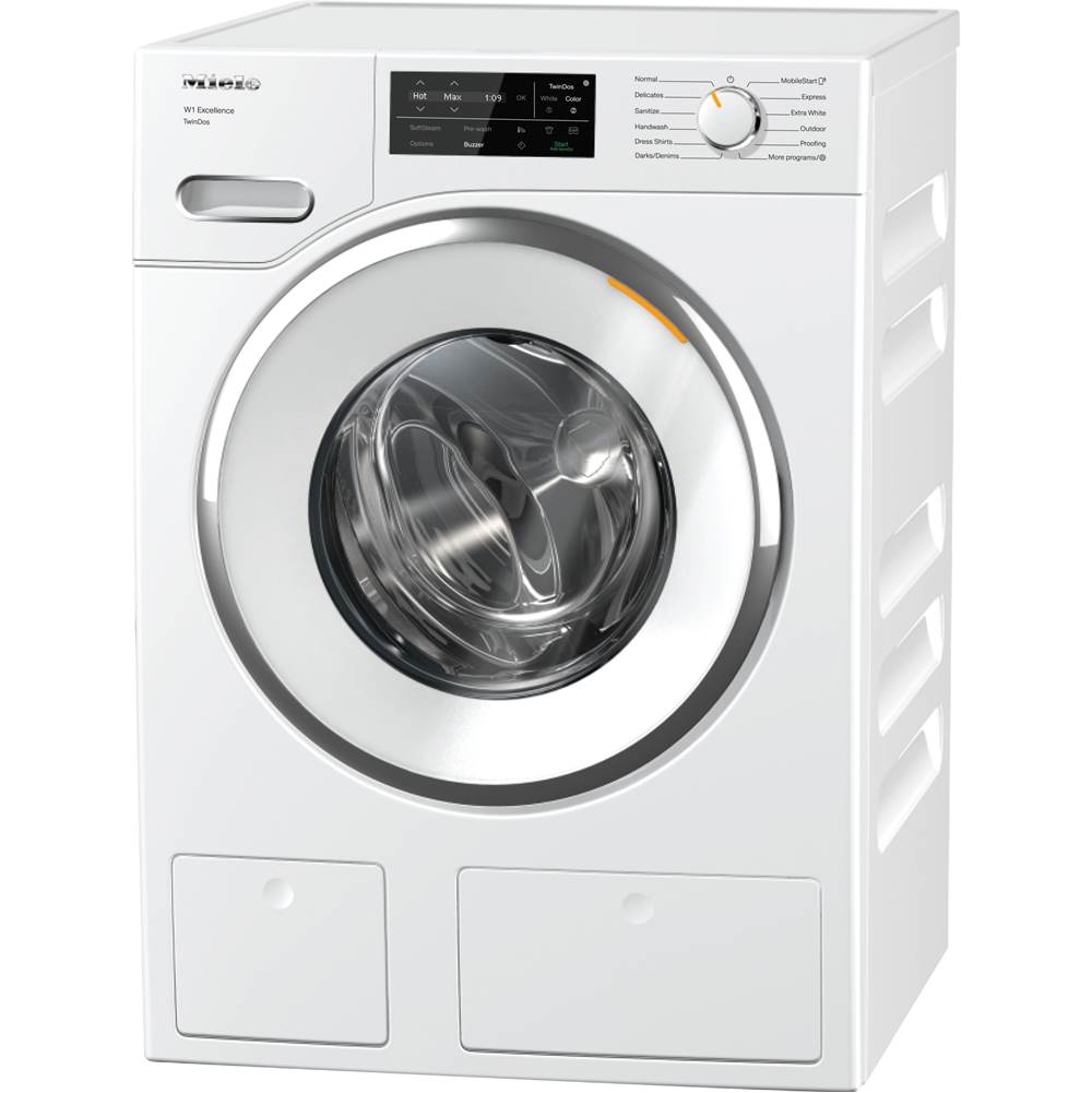 Miele - WXF660 WCS TDos - 24'' W1 Front Load Washer TDos Wifi - Lotus White