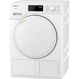 Miele - TXD160 WP - 24'' T1 Dryer Heat Pump DirectSelect Solid Door White WiFi (Lotus White) - Lotus White