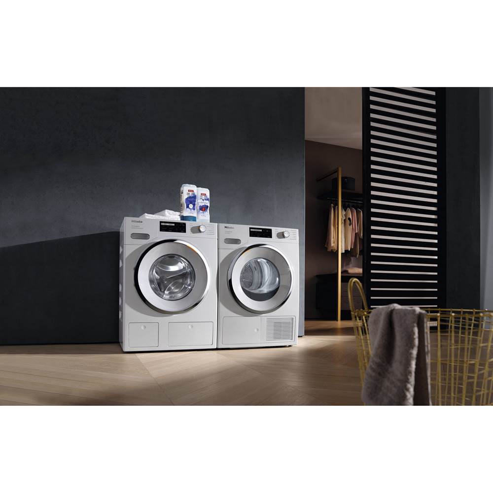 TXI680 WP Eco&Steam - 24'' T1 Dryer Heat Pump Sensortronic Glass Door WiFi (Lotus White)