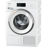 Miele - TXR860 WP Eco&Steam - 24'' T1 Dryer Heat Pump Glass Door & Steam WiFi MTouch Control (Lotus White) - Lotus White