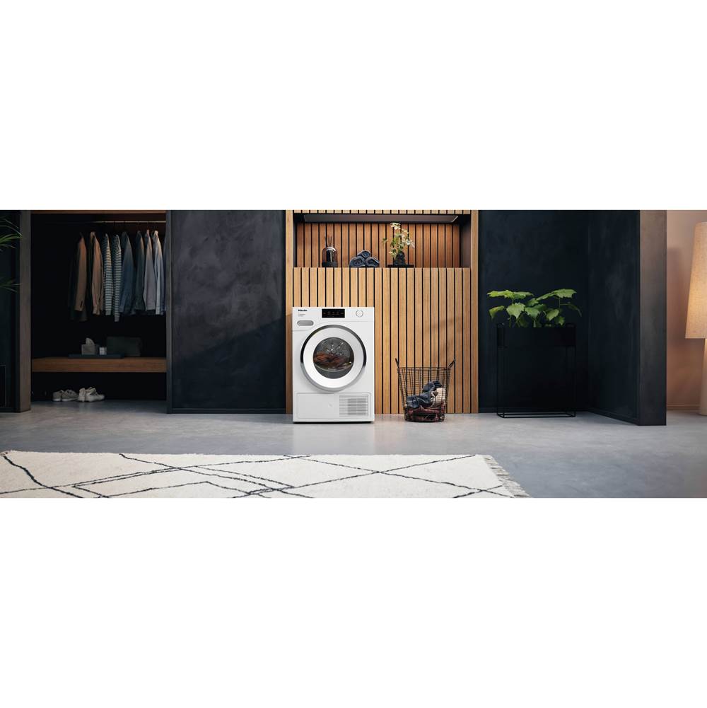 TXR860 WP Eco&Steam - 24'' T1 Dryer Heat Pump Glass Door & Steam WiFi MTouch Control (Lotus White)