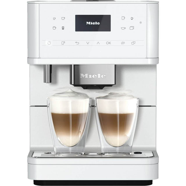 Miele - CM 6160 MilkPerfection lotus white Countertop Coffee Machine - Lotus White