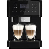 Miele - CM 6160 MilkPerfection Obsidian black Countertop Coffee Machine - Obsidian Black