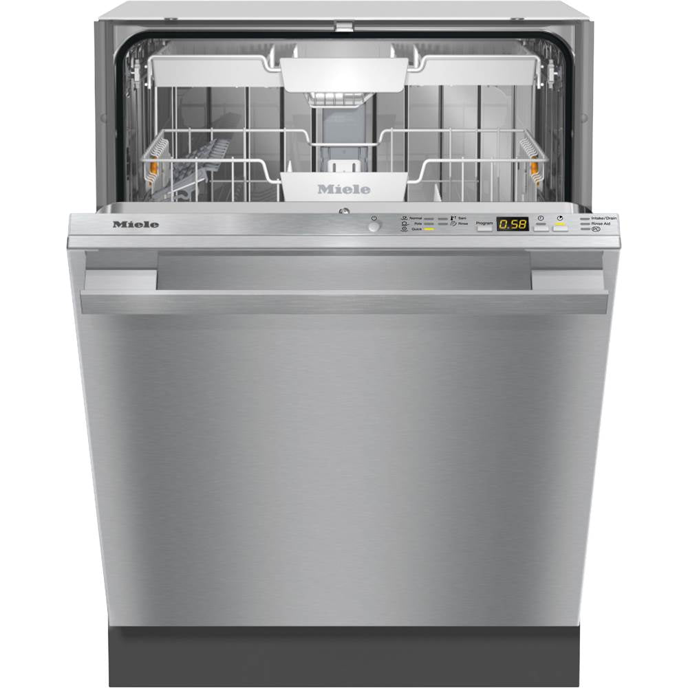 Miele - G 5056 SCVi SF - 24'' Dishwasher PureLine Handle Top Control CTS - Stainless Steel