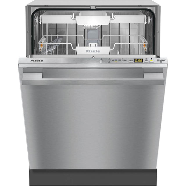 Miele - G 5056 SCVi SF - 24'' Dishwasher PureLine Handle Top Control CTS - Stainless Steel