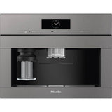 Miele - CVA 7845 - 24'' VitroLine Coffee Plumbed MTouch (Graphite Grey) - Graphite Gray