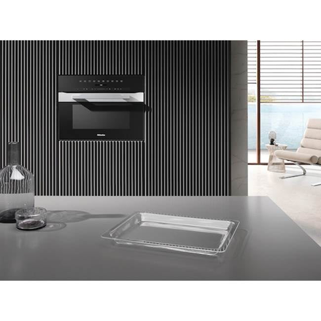 H 7240 BM AM - 24'' VitroLine Speed Oven DirectSensor S (Brilliant White)