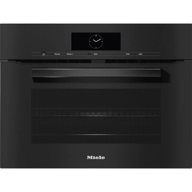 Miele - H 7840 BM AM - 24'' VitroLine Speed Oven MTouch (Obsidian Black) - Obsidian Black