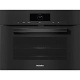 Miele - H 7840 BM AM - 24'' VitroLine Speed Oven MTouch (Obsidian Black) - Obsidian Black