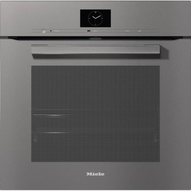 Miele - H 7660 BP AM - 24'' VitroLine Single Oven MTouch S (Graphite Grey) - Graphite Gray