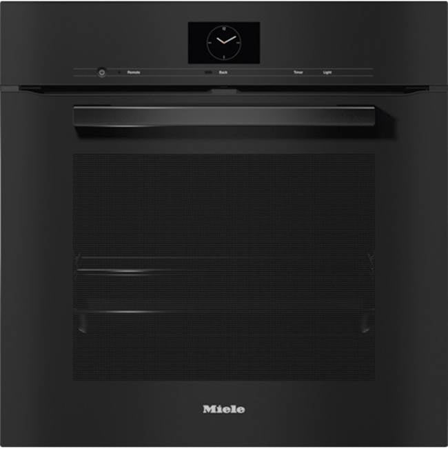 Miele - H 7660 BP AM - 24'' VitroLine Single Oven MTouch S (Obsidian Black) - Obsidian Black