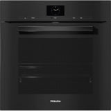 Miele - H 7660 BP AM - 24'' VitroLine Single Oven MTouch S (Obsidian Black) - Obsidian Black