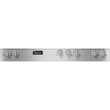 KMR 1355-3 G GR - 48'' Rangetop 6 Burner/Grill Nat Gas DirectSelect