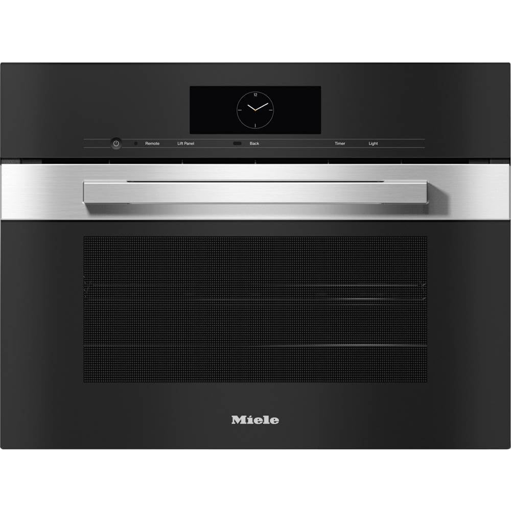 Miele - DGC 7845 AM - 24'' PureLine Combi Steam MTouch Plumbed (Clean Touch Steel) - Clean Touch Steel