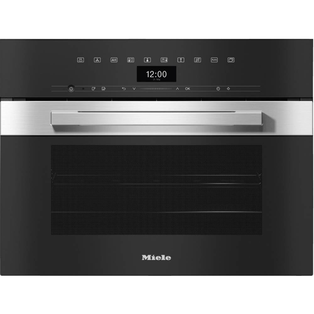 Miele - DGC 7440 AM - 24'' PureLine Combi Steam DirectSensor (Clean Touch Steel) - Clean Touch Steel