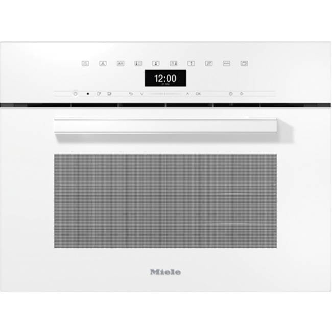 Miele - DGC 7440 AM - 24'' VitroLine Combi Steam DirectSensor (Brilliant White) - Brilliant White